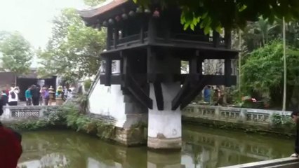 ERKE Marine, One Pillar Pagoda - Dünyanın Tek Kazık Üzeri Tapınağı - Hanoi Vietnam