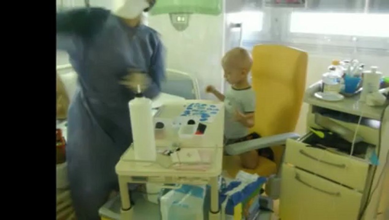 Nathan sous la Bulle au CHU de Poitiers 2(1)