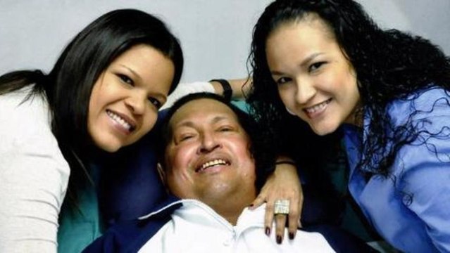 Venezuela shows first photos of ailing Chavez