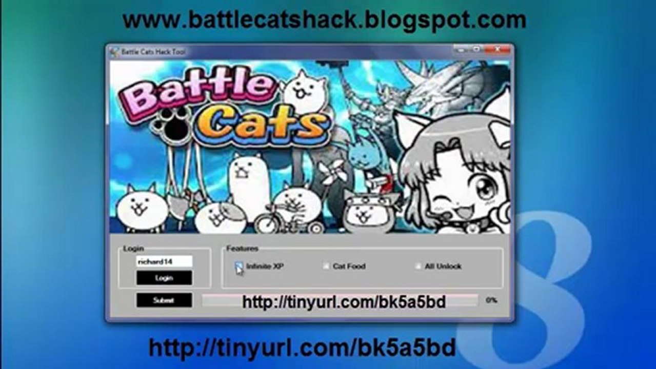 Battle Cats Infinite XP and Cat Food Hack Cheat Download Free