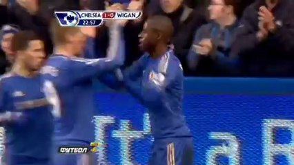 FootballTV.Su | Chelsea - Wigan Athletic (1st Half time)