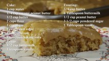 Peanut Butter Sheet Cake - Recipe