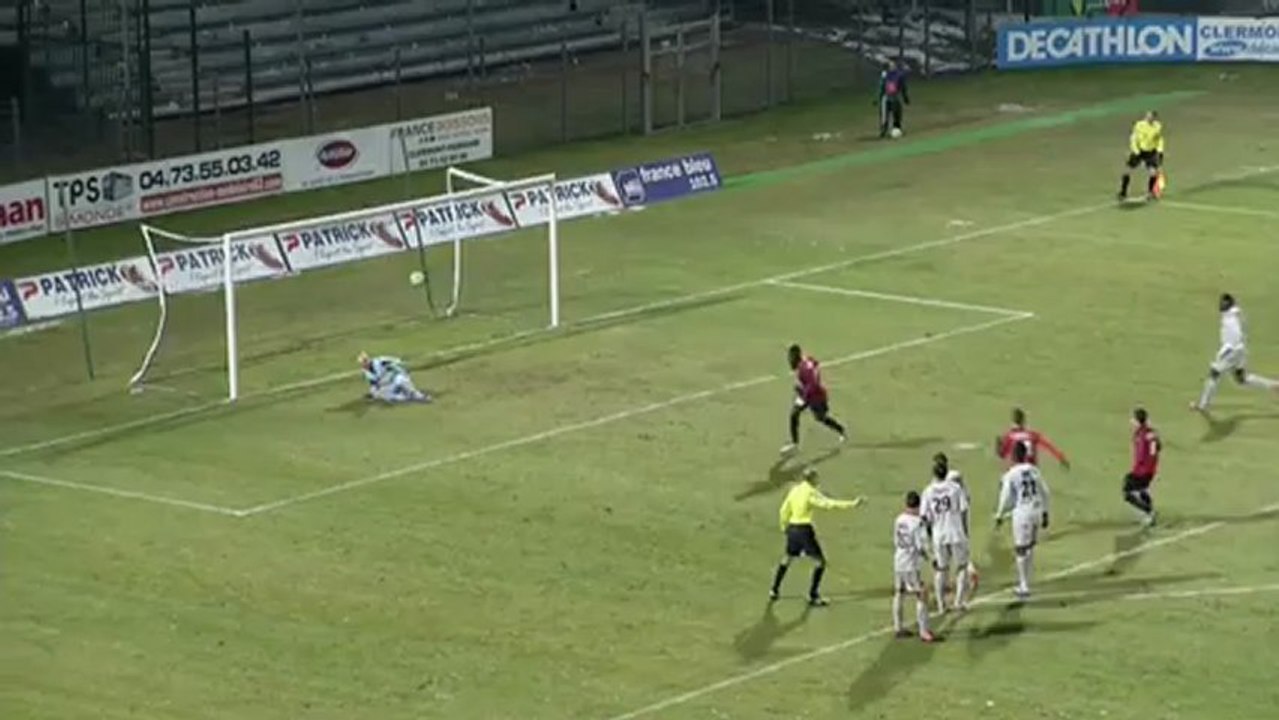 Clermont Foot (CFA) - Le Mans FC (LEMANS) Le résumé du match (24ème journée) - saison 2012/2013