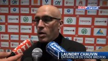 Ligue 1 / Les réactions de R. Mater et L. Chauvin après Valenciennes - Brest - 09/02
