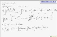 Integrales directas racionales y trigonométricas