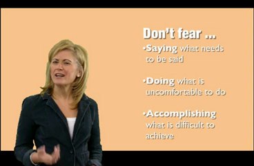 Everyday Faith: Be Not Afraid-Courage to Do Difficult Things