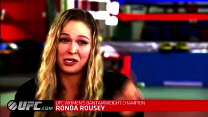 UFC 157: Ronda Rousey Pre-Fight Interview