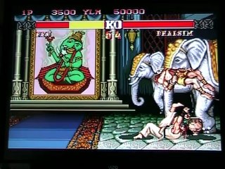 Street Fighter II for the PC Engine (Turbo Grafx 16) Review