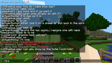 ZOMG BLUE SHEEP! Ep. 1 Minecraft