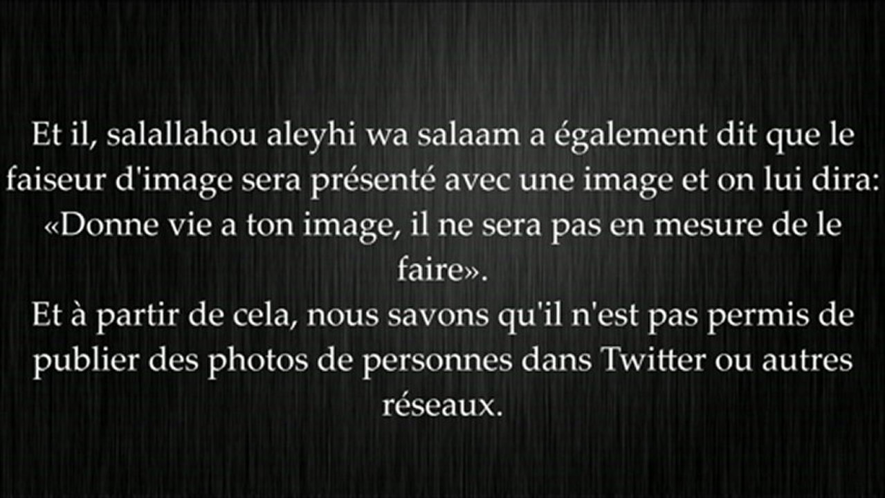 Mettre sa photo sur les réseaux sociaux - cheikh 'Ubayd al Jabiri