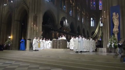 Notre Dame de Paris. Bénédiction des cloches