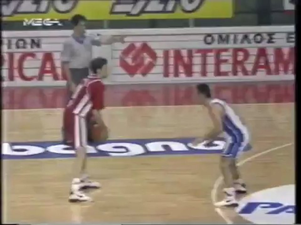 Olympiakos vs Iraklis 63-51 Greek Cup 1994 Final