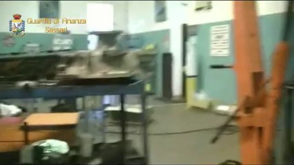 Castelsardo (SS) - Sequestrati 26 mezzi militari (08.02.13)