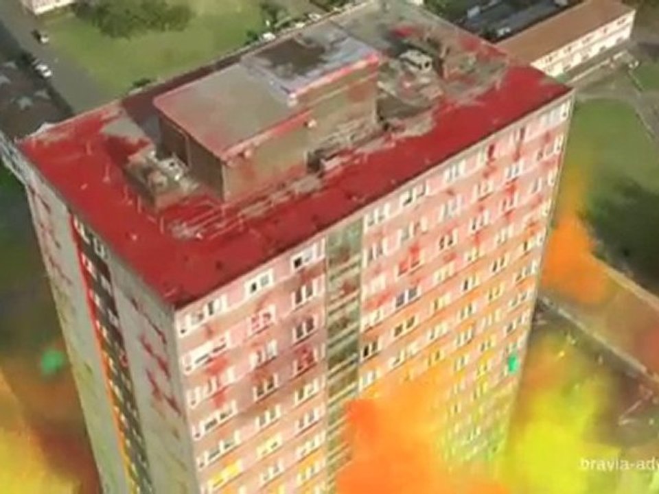 Pub Sony Bravia Peinture