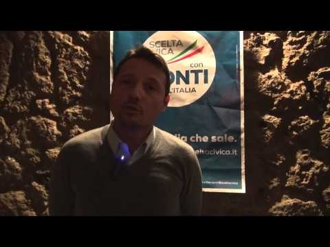 Aversa (CE) - Luigi Massa candidato Scelta Civica con Monti (07.02.13)