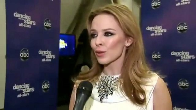 Kylie Minogue - interview dwts 2013