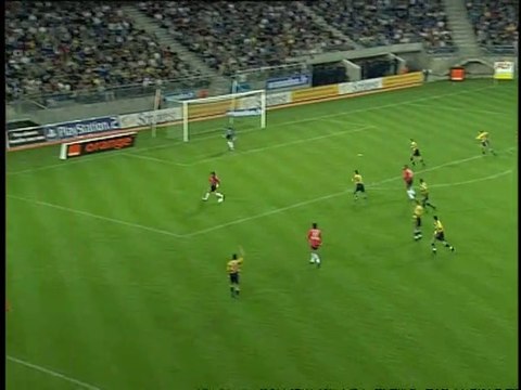 04/08/01 : Lamine Diatta (49') : Sochaux - Rennes (4-3)