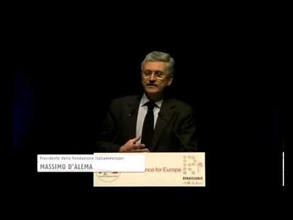 Torino - Renaissance for Europe - Massimo D'Alema (09.02.13)