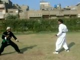 stick fight ( KARACHI CLUB WUSHU (KUNG FU) ACADEMY