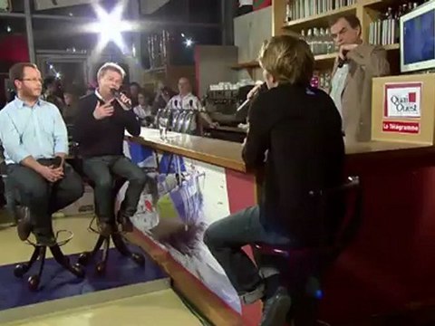 Le Café de la Marine du Télégramme avec François Gabart