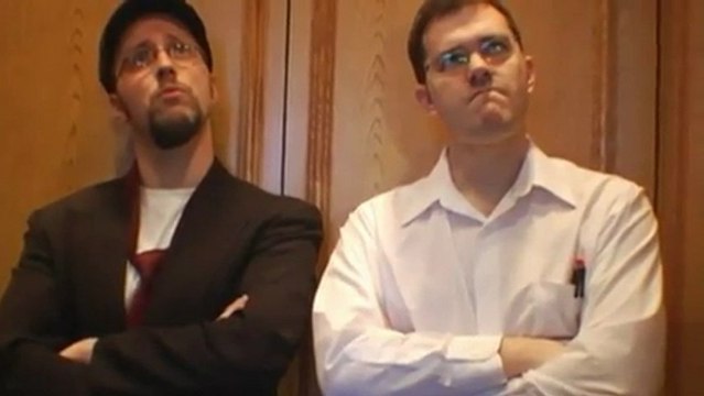 (HS) Nostalgia Critic vs AVGN TGWTG 1 Year Brawl (8)(STFR)(HQ)