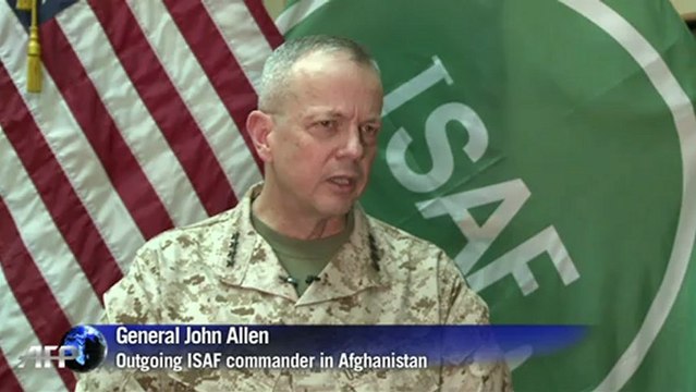 Dunford takes charge of NATO in Afghanistan