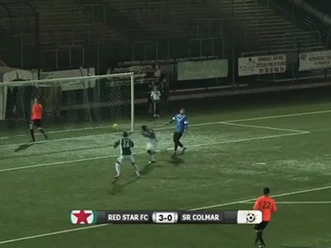 Red Star FC 3 - 0 SR Colmar (09/02/2013)