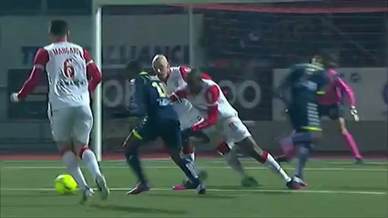 But Floyd AYITE (48ème) - AS Nancy-Lorraine - Stade de Reims (1-2) - saison 2012/2013