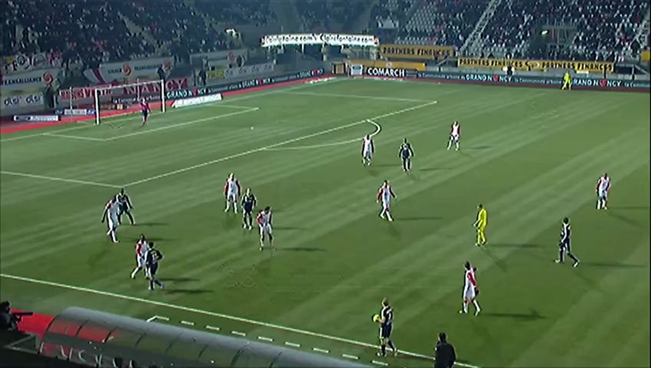 But Odair FORTES (58ème) - AS Nancy-Lorraine - Stade de Reims (1-2) - saison 2012/2013