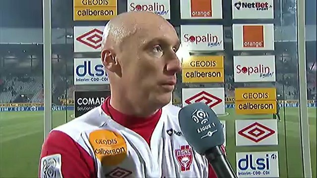 Interview de fin de match : AS Nancy-Lorraine - Stade de Reims - saison 2012/2013