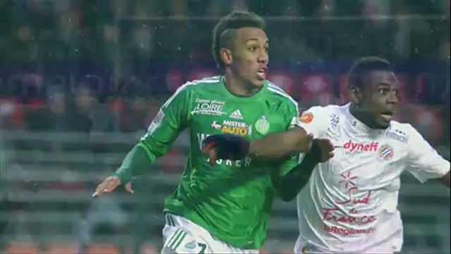 But Pierre-Emerick AUBAMEYANG (29ème) - AS Saint-Etienne - Montpellier Hérault SC (4-1) - saison 2012/2013
