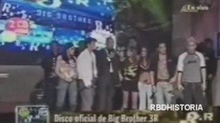 RBD  en el estreno del Big Brother cantando A Rabiar y Rebelde
