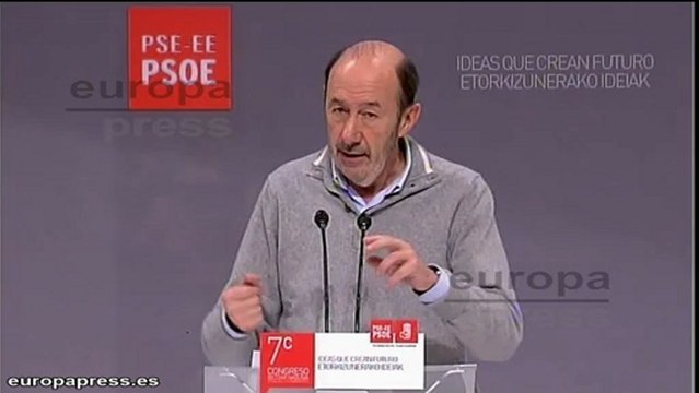 Rubalcaba propone medidas anticorrupción