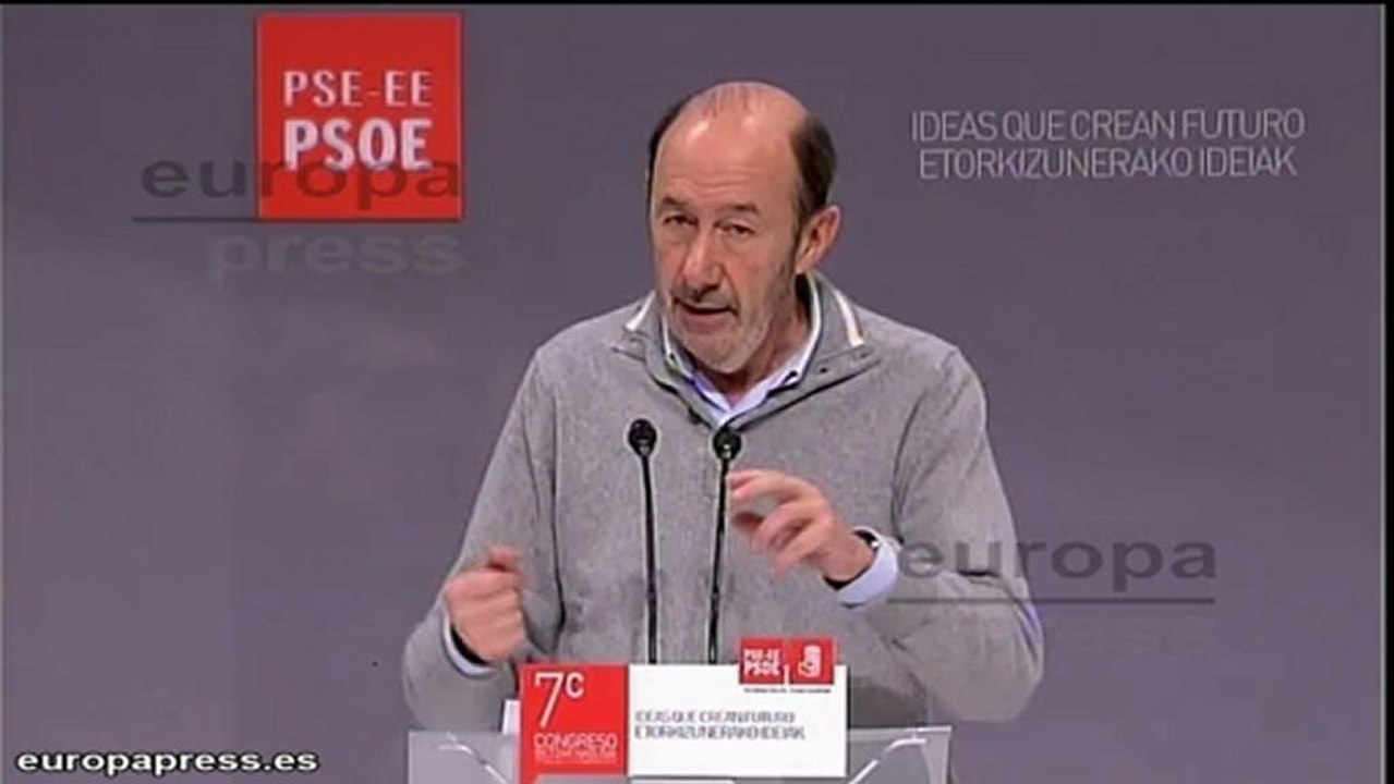Rubalcaba propone medidas anticorrupción