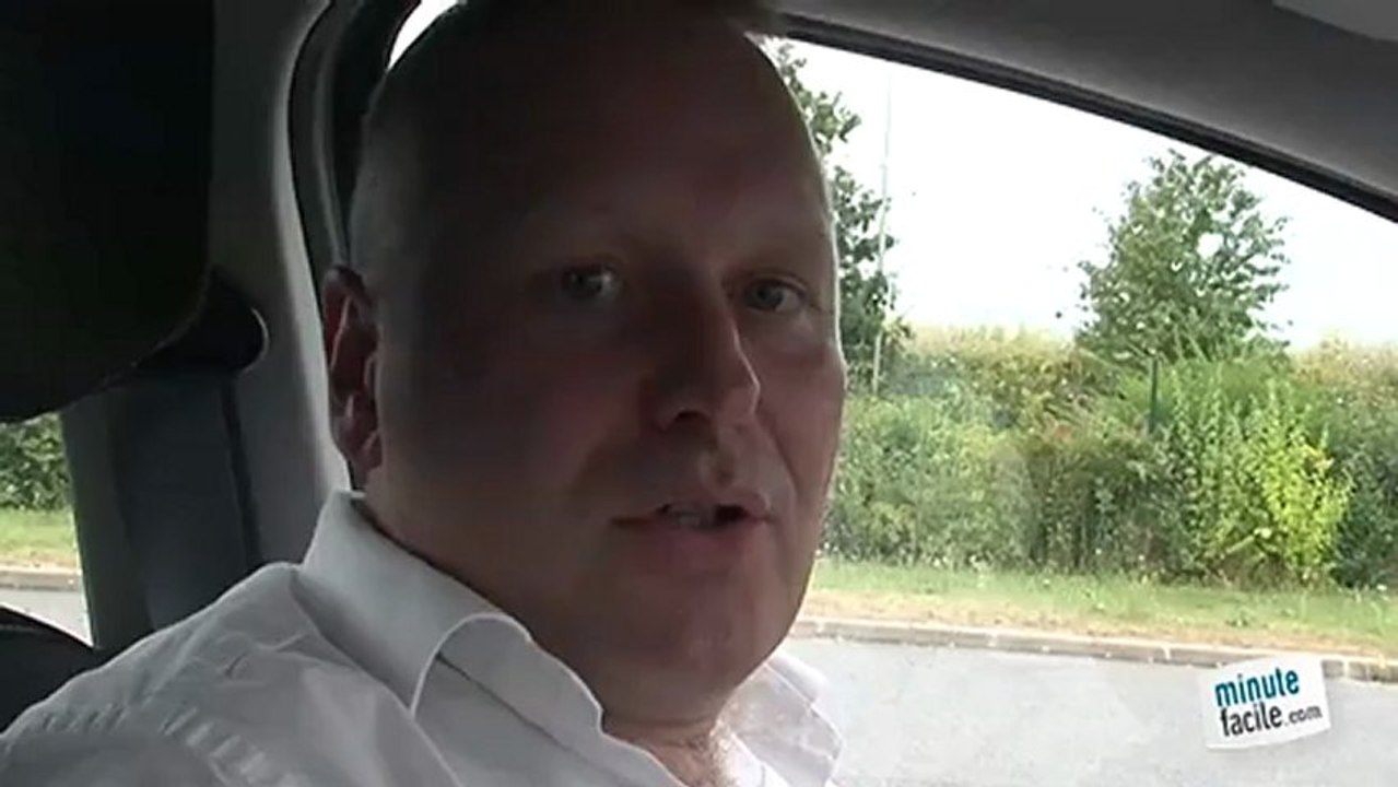 Rangement en bataille dans un parking