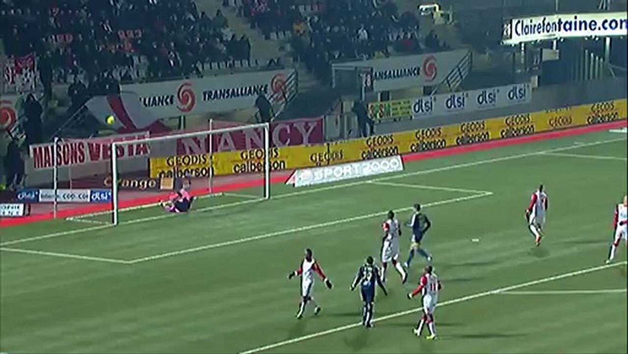 AS Nancy-Lorraine (ASNL) - Stade de Reims (SdR) Le résumé du match (24ème journée) - saison 2012/2013