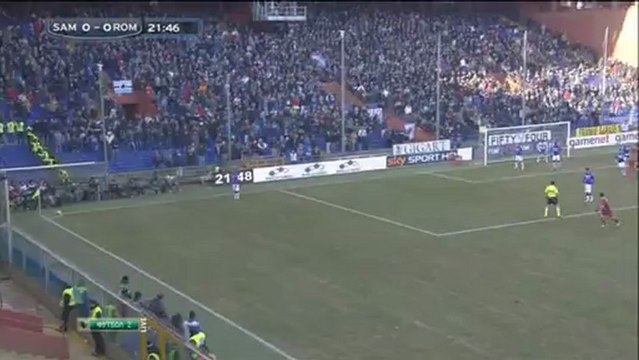 Сампдория - Рома 1 тайм