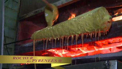 Rocher des Pyrénées : gâteau à la broche
