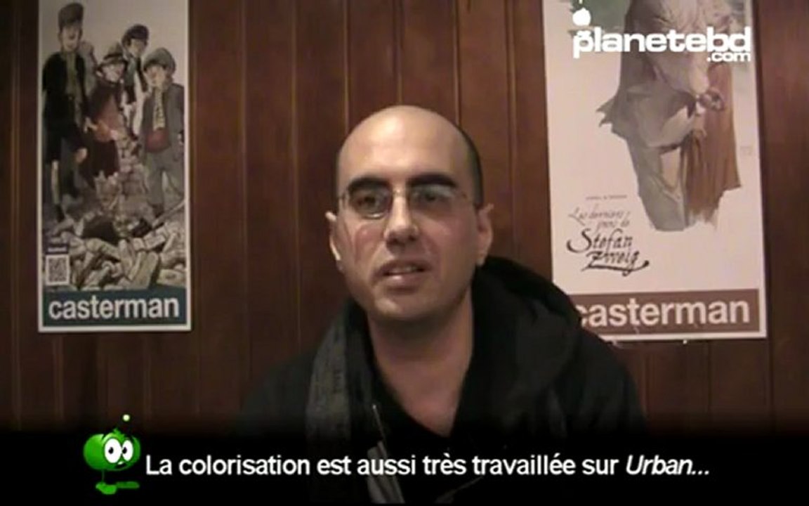 Roberto Ricci en interview sur PlaneteBD.com