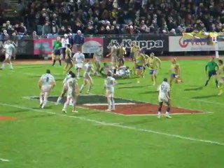 fin du match RACING METRO 92 VS CLERMONT 8/2/2013