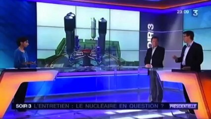 Soir3 - Incident Nucleaire, Campagne Eva Joly