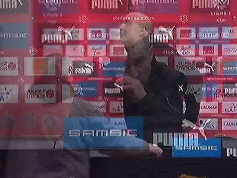 Conférence de presse Stade Rennais FC - Toulouse FC : Frédéric ANTONETTI (SRFC) - Alain CASANOVA (TFC) - saison 2012/2013