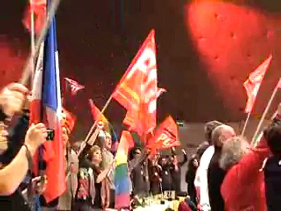 36ème Congrès du PCF La Marseillaise et L'Internationale