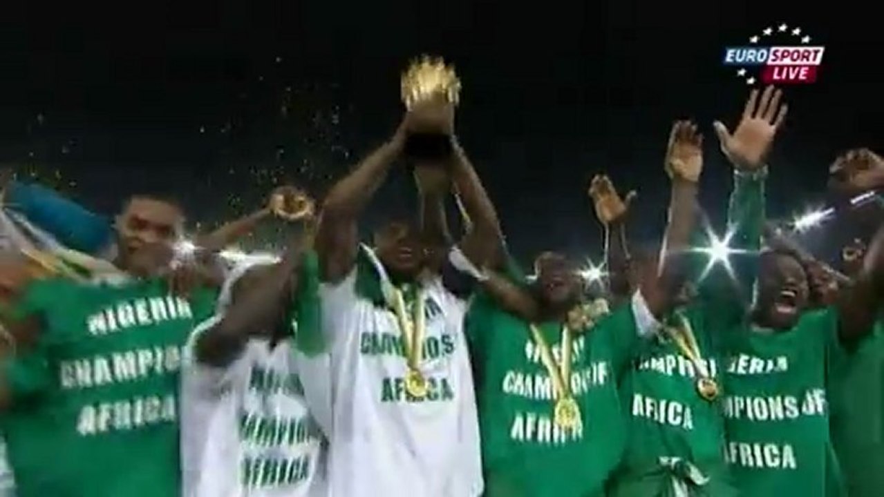 Africa Cup of Nations 2013 - Final - Nigeria vs Burkina Faso Highlights + Award Ceremony