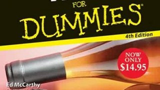 Food Book Review: Wine for Dummies CD 4th Edition (For Dummies (Lifestyles Audio)) by Ed McCarthy, Mary Mulligan, Brett Barry