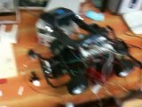 Robot guided by ultrasonic sounds