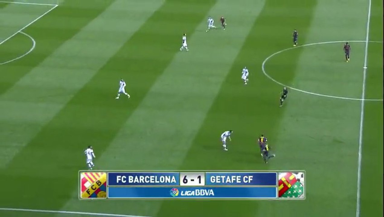 Barça 6 Getafe 1