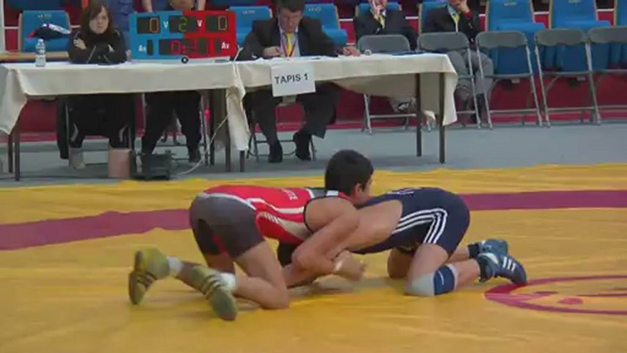 OMLutte Mikael France Minimes Cadets Chalons en Champagne8-9 Fevrier 2013