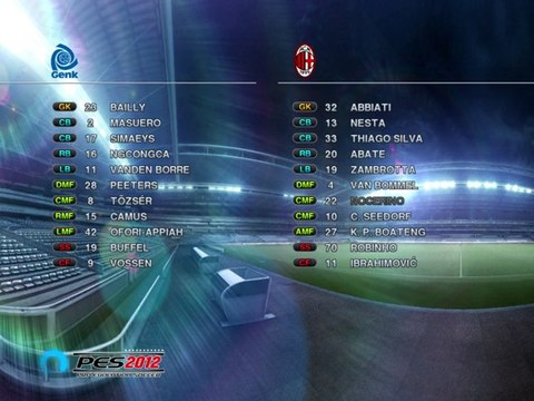 PES 2012 Goal - AC Milan