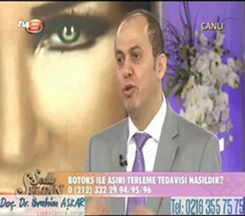 DOÇ DR. İBRAHİM AŞKAR -  Botoks ile aşırı terleme tedavisi nasıldır?